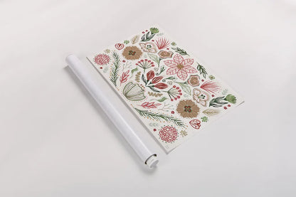 Holiday Lore I Light by Dina June. shown as a rolled paper print. Available as archival giclee rolled canvas, fine art paper, or poster print. SKU 97160i.