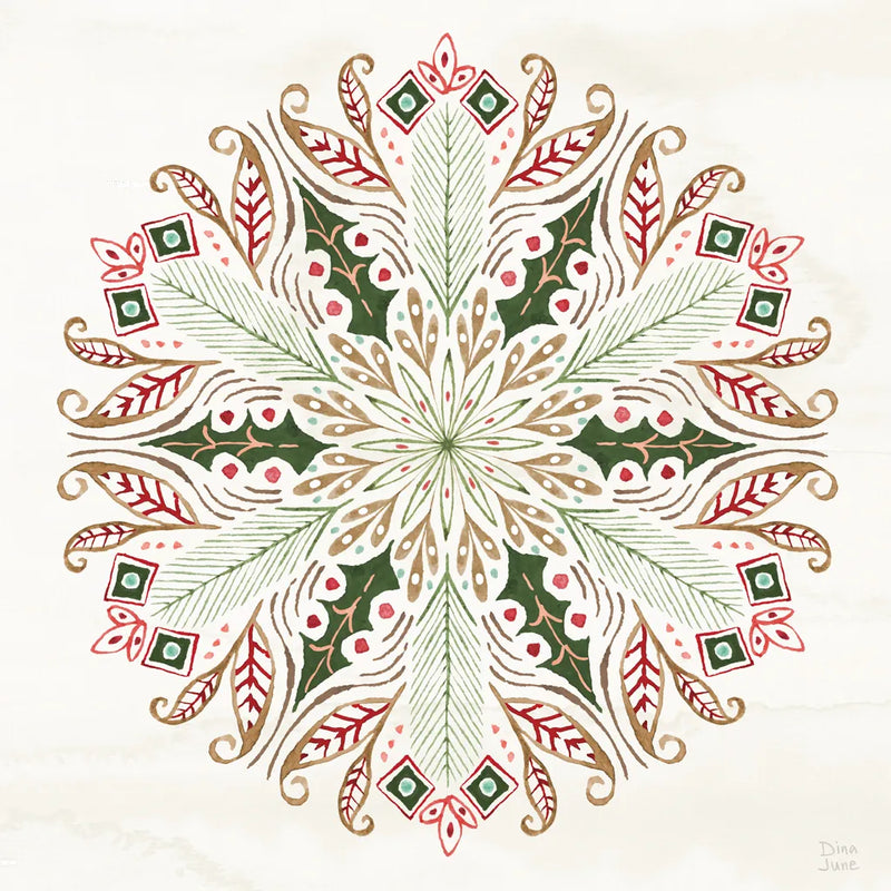 Holiday Lore VI by Dina June. SKU 97169a. Archival Giclee Fine art print for wall decor.