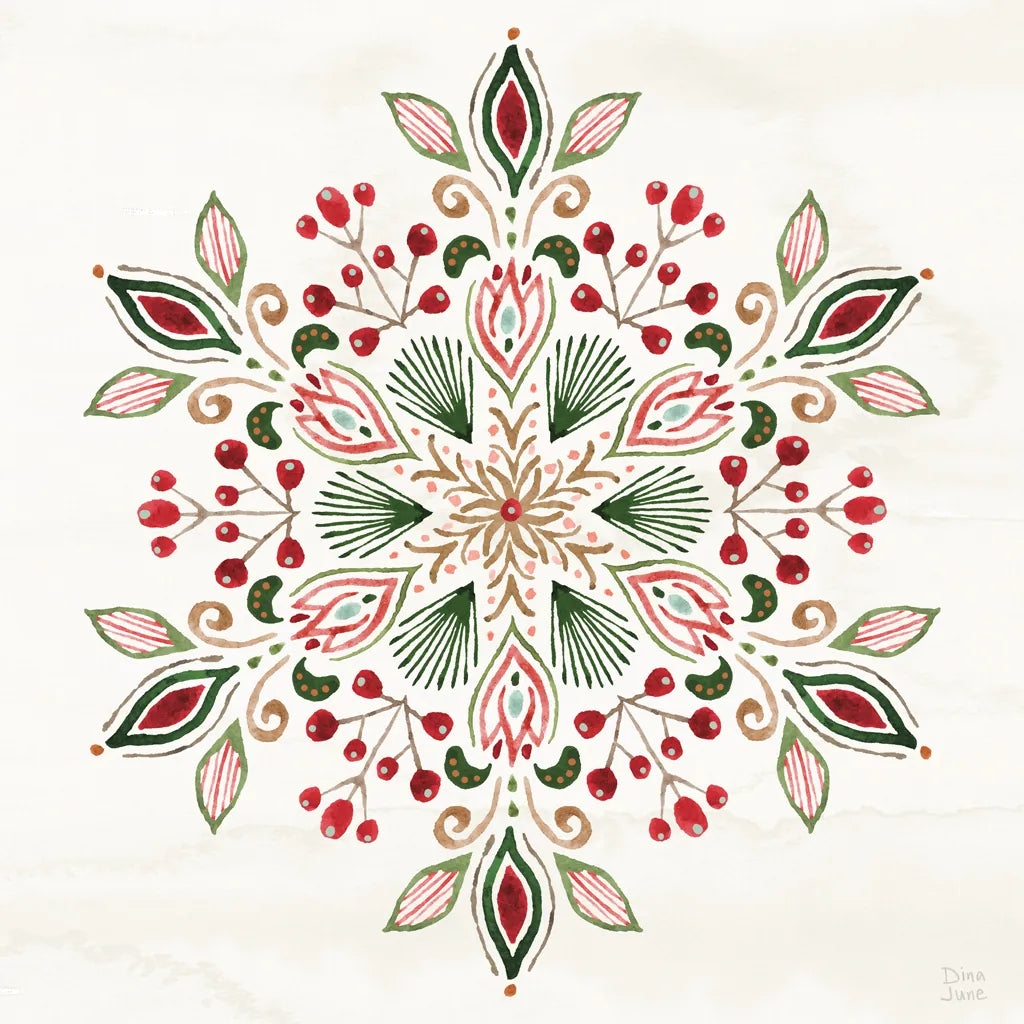 Holiday Lore VII by Dina June. SKU 97170a. Archival Giclee Fine art print for wall decor.