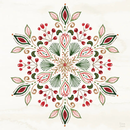 Holiday Lore VII by Dina June. SKU 97170a. Archival Giclee Fine art print for wall decor.