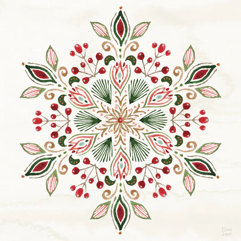 Holiday Lore VII by Dina June. SKU 97170a. Archival Giclee Fine art print for wall decor.