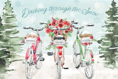 Holiday Ride I by Dina June. SKU 63614i. Archival Giclee Fine art print for wall decor.