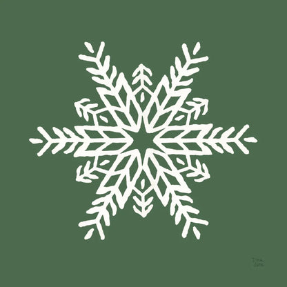 Holiday Ride Snowflake I by Dina June. SKU 65418a. Archival Giclee Fine art print for wall decor.