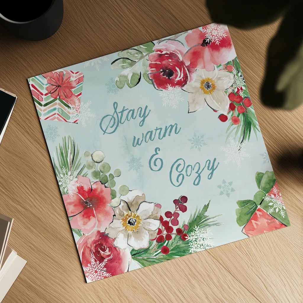 Holiday Ride VII by Dina June. Shown as a detailed flat fine art print, highlighting archival giclee quality. Available as an archival giclee rolled canvas, fine art paper, or poster print. SKU 63620a.