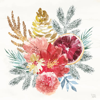 Holiday Sparkle III by Dina June. SKU 78586a. Archival Giclee Fine art print for wall decor.