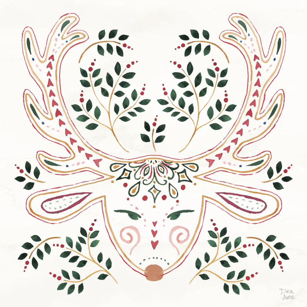 Holiday Sparkle IX by Dina June. SKU 78592a. Archival Giclee Fine art print for wall decor.