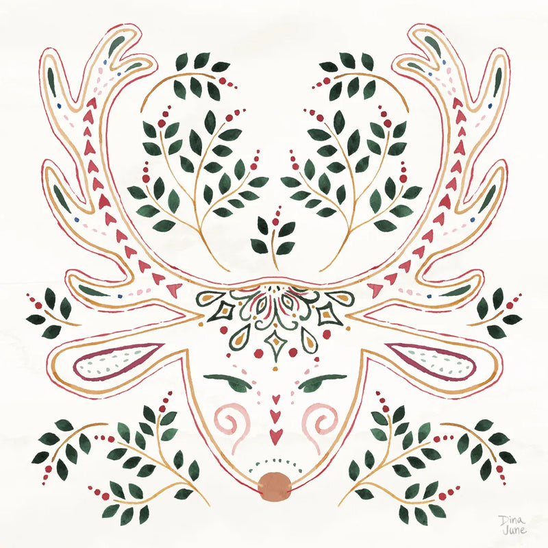 Holiday Sparkle IX by Dina June. SKU 78592a. Archival Giclee Fine art print for wall decor.