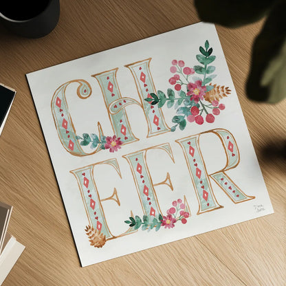 Holiday Sparkle VI by Dina June. Shown as a detailed flat fine art print, highlighting archival giclee quality. Available as an archival giclee rolled canvas, fine art paper, or poster print. SKU 78589a.