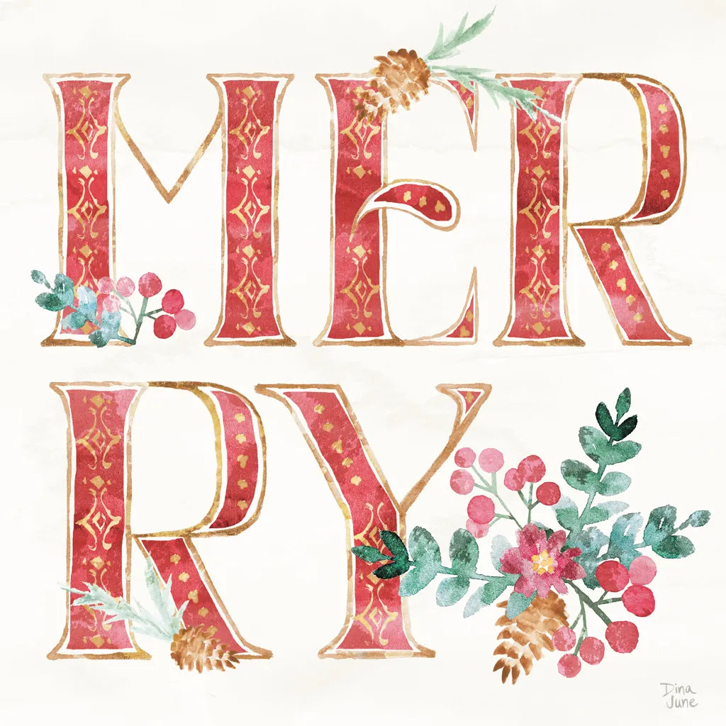 Holiday Sparkle VII by Dina June. SKU 78590a. Archival Giclee Fine art print for wall decor.