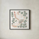 Holiday Sparkle VIII by Dina June. Shown in a sleek black glass frame for a contemporary gallery look. Available as an archival giclee rolled canvas, fine art paper, or poster print. SKU 78591a.