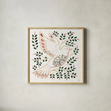 Holiday Sparkle VIII by Dina June. Shown in a natural wood glass frame for a timeless modern aesthetic. Available as an archival giclee rolled canvas, fine art paper, or poster print. SKU 78591a.