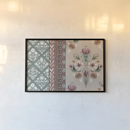 Impressions I by Dina June. shown as a paper print in a black flame. Available as a archival giclee rolled canvas, fine art paper, or poster print. SKU 97774i.