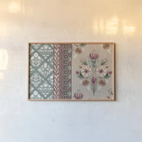 Impressions I by Dina June. shown as a paper print in a natural frame. Available as a archival giclee rolled canvas, fine art paper, or poster print. SKU 97774i.