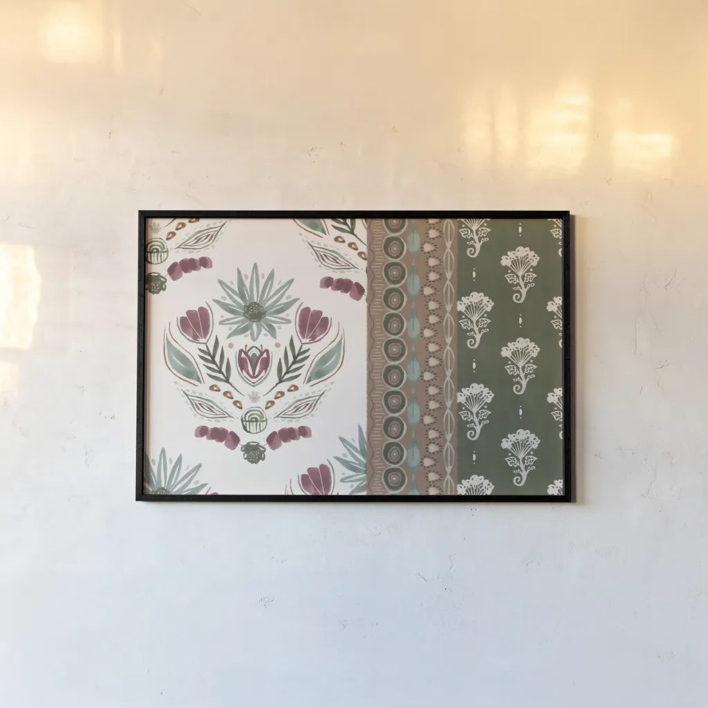 Impressions II by Dina June. shown as a paper print in a black flame. Available as a archival giclee rolled canvas, fine art paper, or poster print. SKU 97775i.