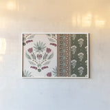Impressions II by Dina June. shown as a paper print in a white frame. Available as a archival giclee rolled canvas, fine art paper, or poster print. SKU 97775i.