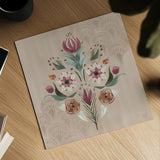 Impressions III by Dina June. Shown as a detailed flat fine art print, highlighting archival giclee quality. Available as an archival giclee rolled canvas, fine art paper, or poster print. SKU 97776a.