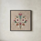 Impressions III by Dina June. Shown in a sleek black glass frame for a contemporary gallery look. Available as an archival giclee rolled canvas, fine art paper, or poster print. SKU 97776a.
