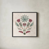Impressions VI by Dina June. Shown in a sleek black glass frame for a contemporary gallery look. Available as an archival giclee rolled canvas, fine art paper, or poster print. SKU 97779a.