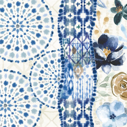 Indigo Splash VIII by Dina June. SKU 71927a. Archival Giclee Fine art print for wall decor.