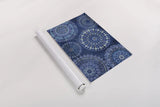 Indigo Splash XI by Dina June. shown as a rolled paper print. Available as archival giclee rolled canvas, fine art paper, or poster print. SKU 71930i.