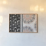 Kasbah Crush I by Dina June. shown as a paper print in a natural frame. Available as a archival giclee rolled canvas, fine art paper, or poster print. SKU 64292i.