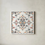Kasbah Crush IX by Dina June. Shown in a crisp white glass frame for a clean and minimalist style. Available as an archival giclee rolled canvas, fine art paper, or poster print. SKU 64300a.
