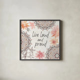 Kasbah Crush VIII by Dina June. Shown in a sleek black glass frame for a contemporary gallery look. Available as an archival giclee rolled canvas, fine art paper, or poster print. SKU 64299a.