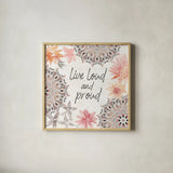 Kasbah Crush VIII by Dina June. Shown in a natural wood glass frame for a timeless modern aesthetic. Available as an archival giclee rolled canvas, fine art paper, or poster print. SKU 64299a.