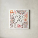 Kasbah Crush VIII by Dina June. Shown in a crisp white glass frame for a clean and minimalist style. Available as an archival giclee rolled canvas, fine art paper, or poster print. SKU 64299a.