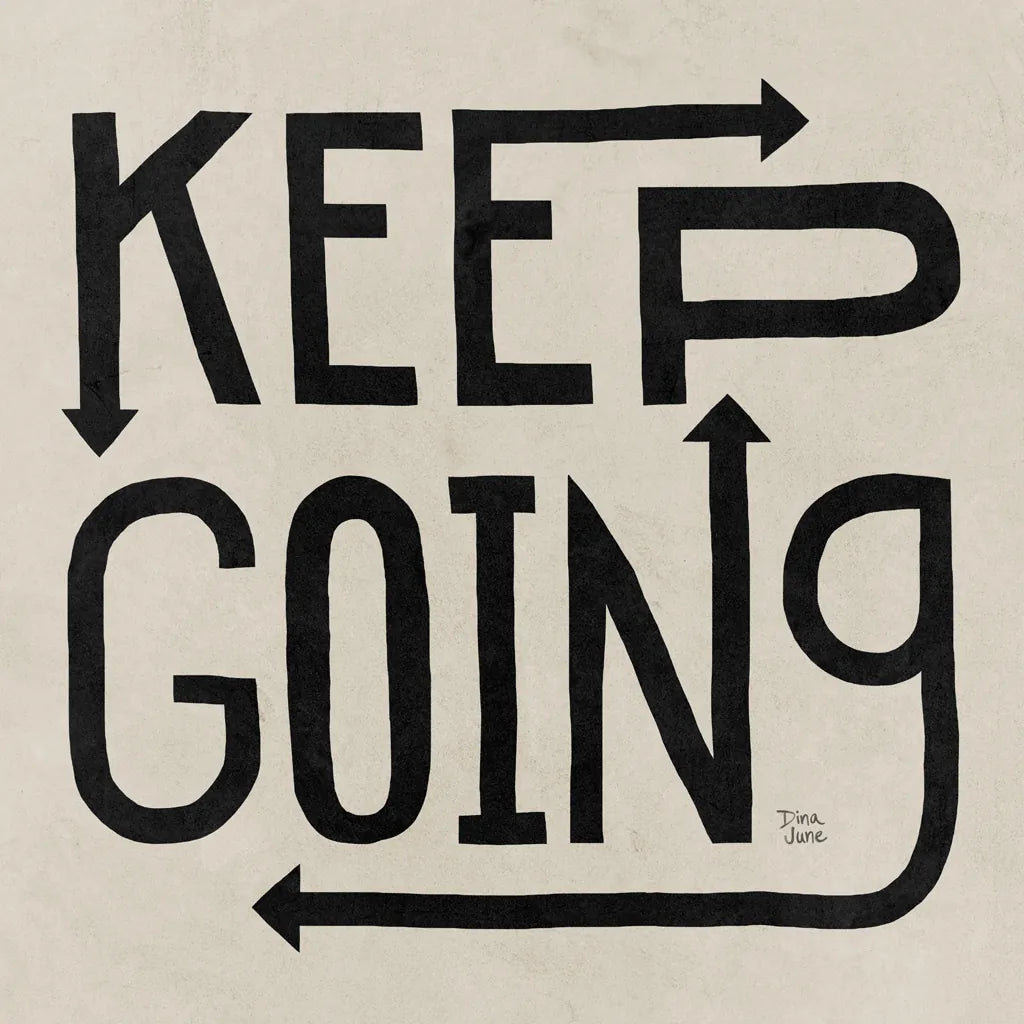Keep Going I Neutral by Dina June. SKU 91813a. Archival Giclee Fine art print for wall decor.