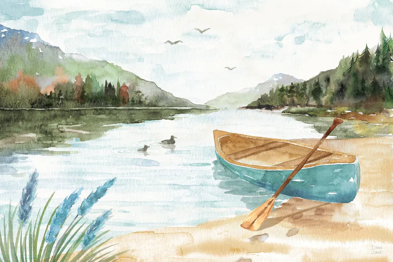 Lake Love I by Dina June. SKU 67270i. Archival Giclee Fine art print for wall decor.