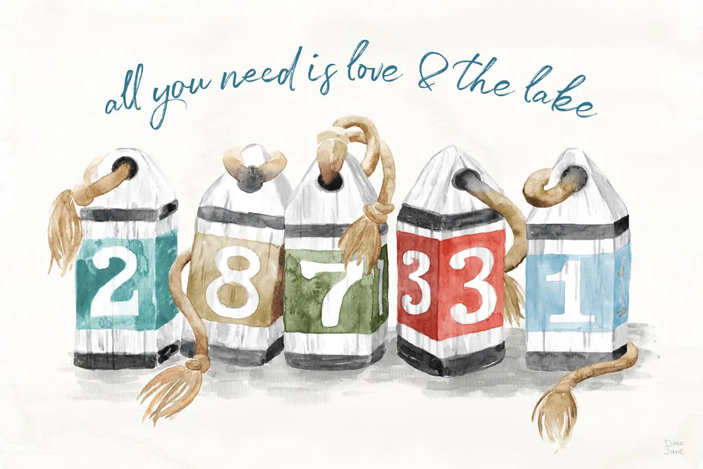 Lake Love IV by Dina June. SKU 67273i. Archival Giclee Fine art print for wall decor.