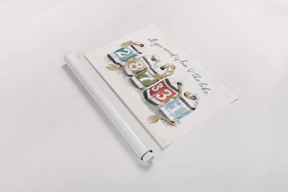 Lake Love IV by Dina June. shown as a rolled paper print. Available as archival giclee rolled canvas, fine art paper, or poster print. SKU 67273i.