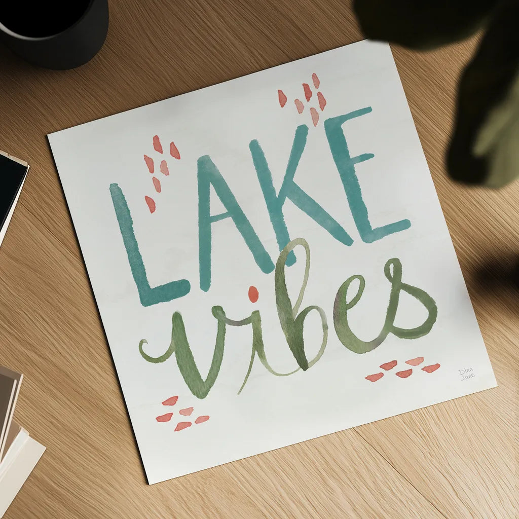 Lake Love VIII by Dina June. Shown as a detailed flat fine art print, highlighting archival giclee quality. Available as an archival giclee rolled canvas, fine art paper, or poster print. SKU 67277a.