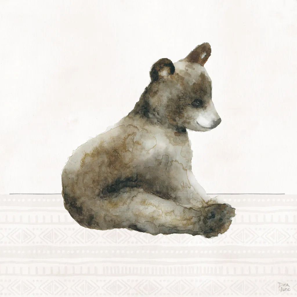 Little Animals I by Dina June. SKU 90259a. Archival Giclee Fine art print for wall decor.