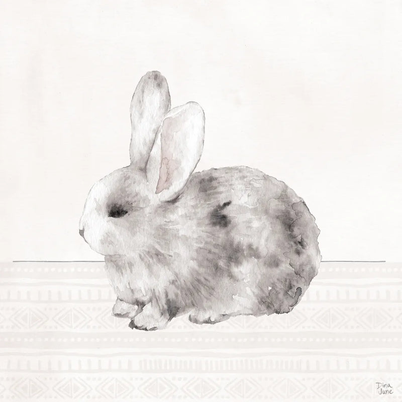 Little Animals II by Dina June. SKU 90260a. Archival Giclee Fine art print for wall decor.
