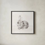 Little Animals II by Dina June. Shown in a sleek black glass frame for a contemporary gallery look. Available as an archival giclee rolled canvas, fine art paper, or poster print. SKU 90260a.