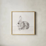 Little Animals II by Dina June. Shown in a natural wood glass frame for a timeless modern aesthetic. Available as an archival giclee rolled canvas, fine art paper, or poster print. SKU 90260a.