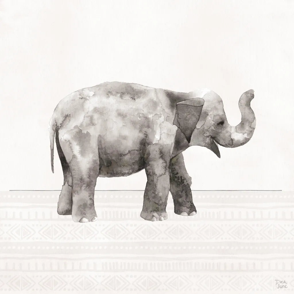 Little Animals III by Dina June. SKU 90261a. Archival Giclee Fine art print for wall decor.