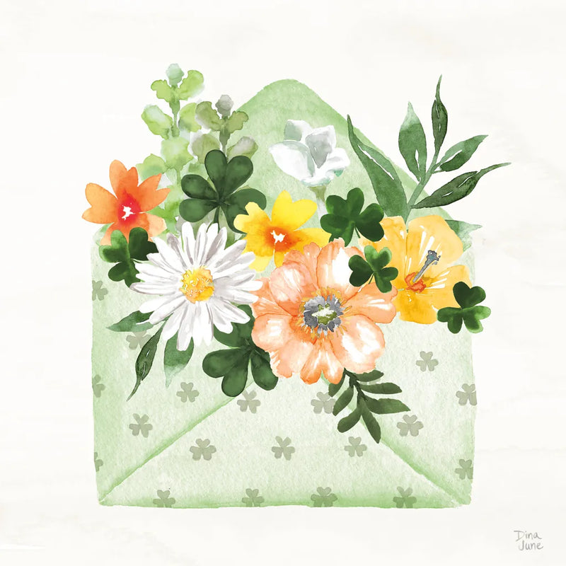 Lucky Charm I by Dina June. SKU 74634a. Archival Giclee Fine art print for wall decor.
