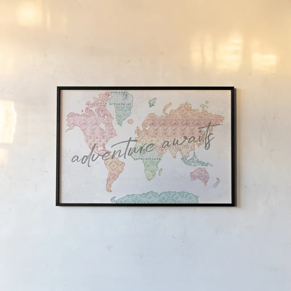 Macrame Meander I Light by Dina June. shown as a paper print in a black flame. Available as a archival giclee rolled canvas, fine art paper, or poster print. SKU 67023i.