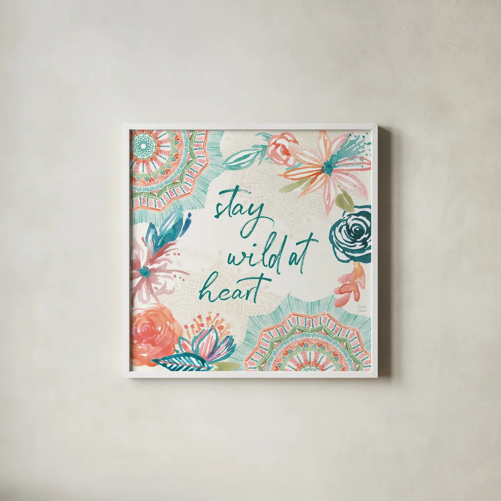 Macrame Meander II by Dina June. Shown in a crisp white glass frame for a clean and minimalist style. Available as an archival giclee rolled canvas, fine art paper, or poster print. SKU 66566a.