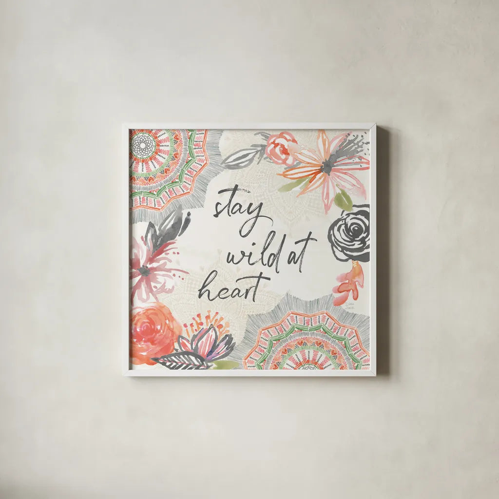 Macrame Meander II Gray by Dina June. Shown in a crisp white glass frame for a clean and minimalist style. Available as an archival giclee rolled canvas, fine art paper, or poster print. SKU 67022a.