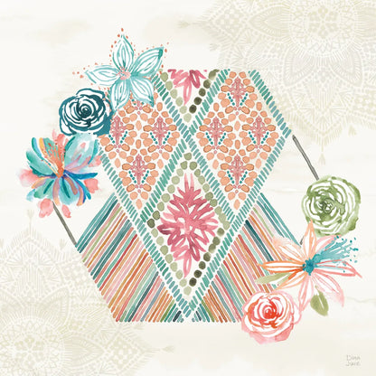 Macrame Meander IV by Dina June. SKU 66568a. Archival Giclee Fine art print for wall decor.