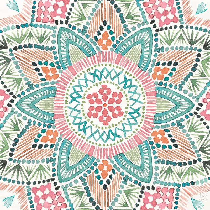 Macrame Meander VII by Dina June. SKU 66571a. Archival Giclee Fine art print for wall decor.