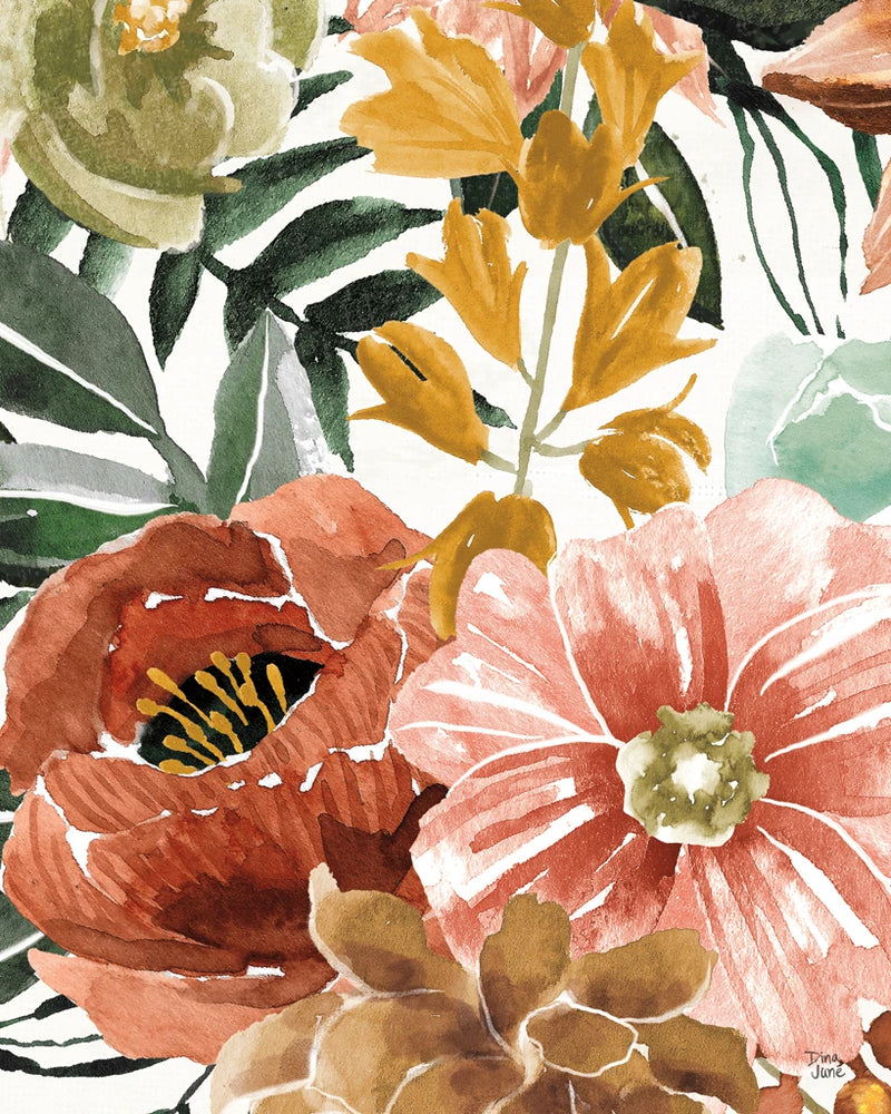 Mixed Floral Chic II by Dina June