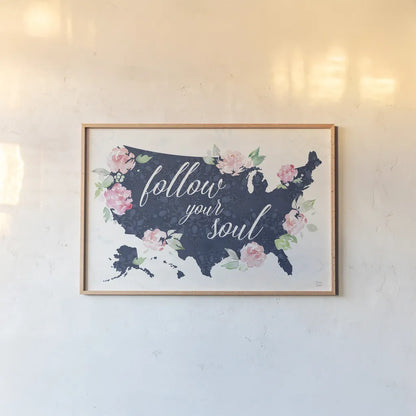 Moroccan Bouquet II by Dina June. shown as a paper print in a natural frame. Available as a archival giclee rolled canvas, fine art paper, or poster print. SKU 61636i.