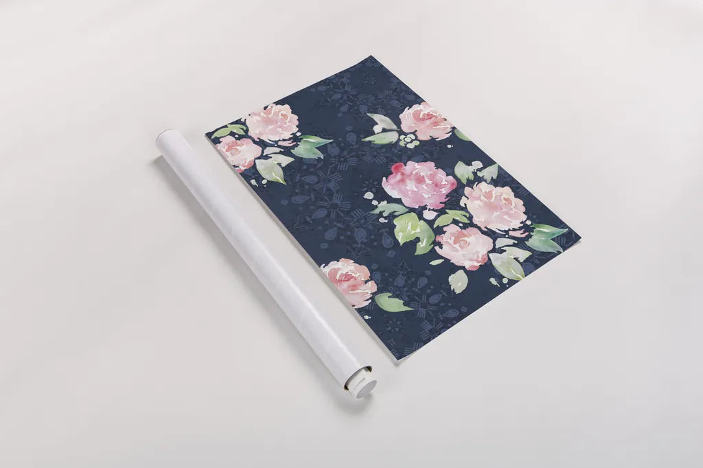 Moroccan Bouquet III by Dina June. shown as a rolled paper print. Available as archival giclee rolled canvas, fine art paper, or poster print. SKU 61637i.