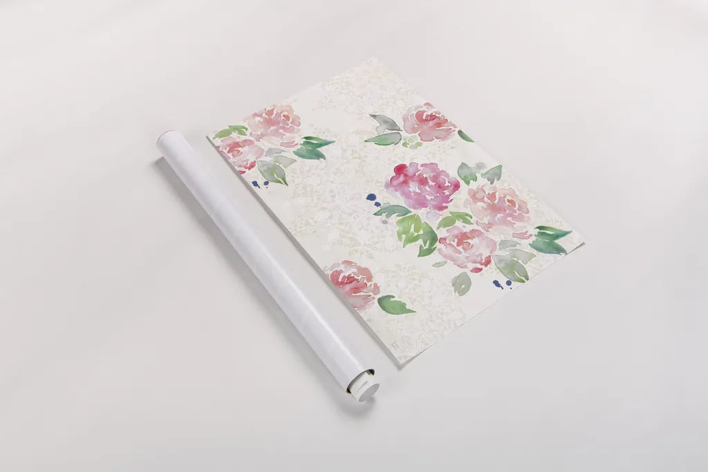 Moroccan Bouquet III Light by Dina June. shown as a rolled paper print. Available as archival giclee rolled canvas, fine art paper, or poster print. SKU 61638i.