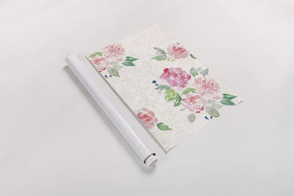 Moroccan Bouquet III Light by Dina June. shown as a rolled paper print. Available as archival giclee rolled canvas, fine art paper, or poster print. SKU 61638i.